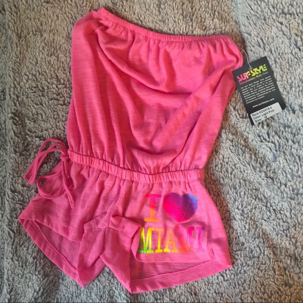 NWT, 24m I ❤️ Miami child’s romper